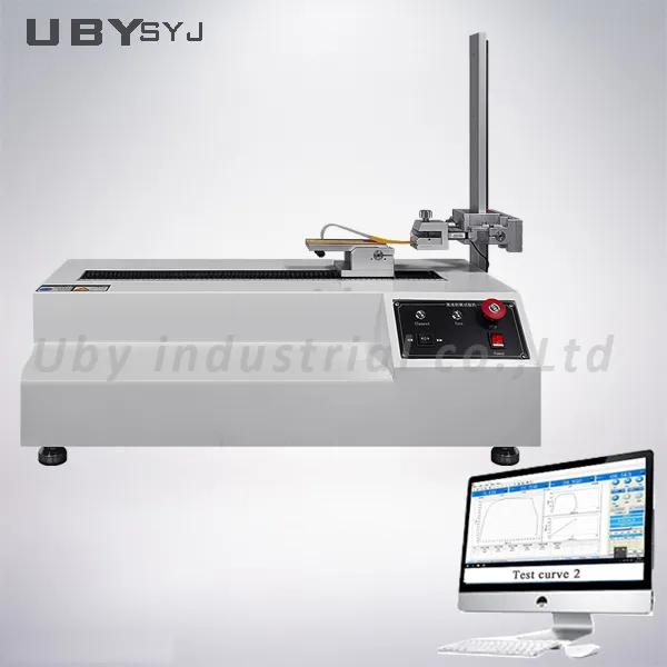High Speed Peel and Adhesion Strength Tester showing 90Â° and 180Â° angle adjustment capabilities
