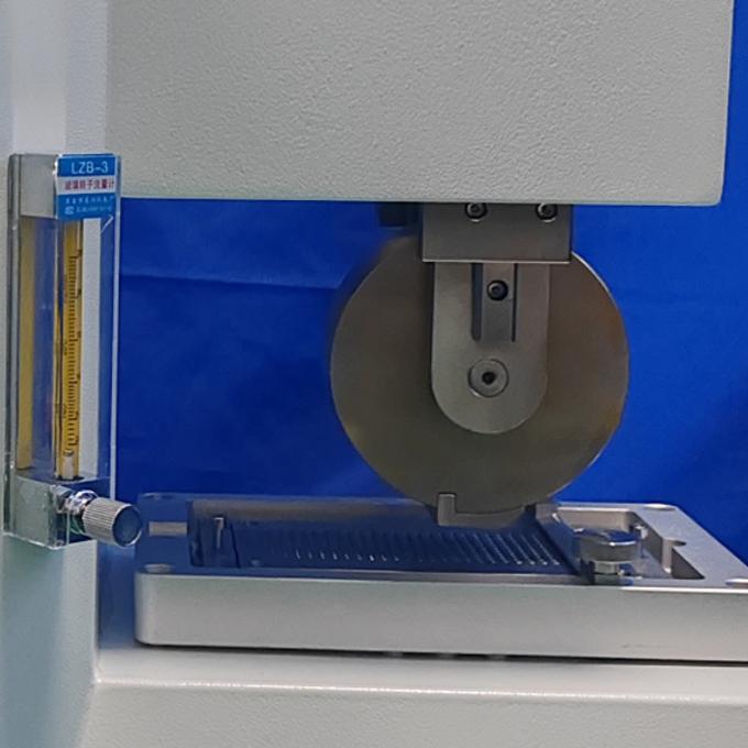 Schematic diagram of specimen mounting setup for UPâ€‘4021 shoe insole water absorption tester