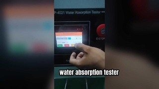 up-4021 water absorption tester